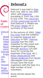 Mobile Screenshot of debconf3.debconf.org